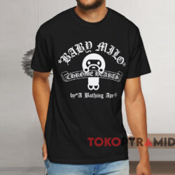 2009 Chrome Hearts X Bape Baby Milo T shirt Black T shirt