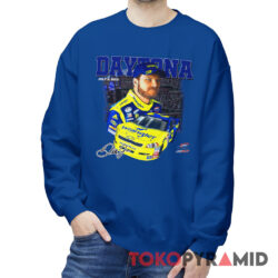 2010 Dale Earnhardt Jr T shirt Wrangler Daytona 500 Nascar Sweatshirt