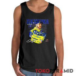 2010 Dale Earnhardt Jr T shirt Wrangler Daytona 500 Nascar Tank Top