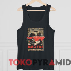 2015 Van Halen World Tour I Can Barely See The Road T shirt Black TankTop