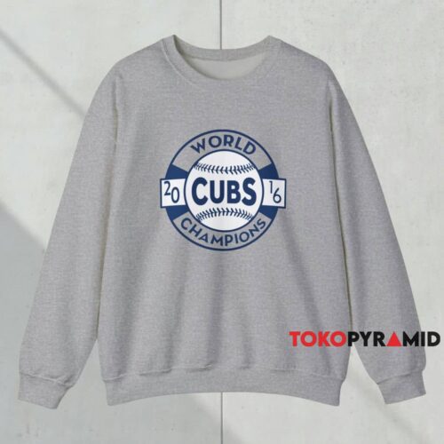 2016 Chicago Cubs World Champions Shirt Grey Sweatshirt 2016 Chicago Cubs World Champions Shirt Grey Sweatshirt