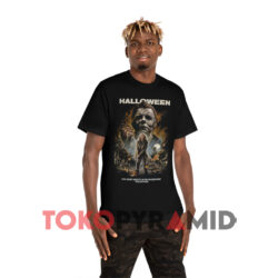 2018 Michael Myers Halloween Movie Black T shirt
