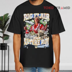 2018 Wwe Ric Flair The Nature Boy Black T shirt