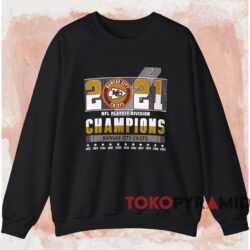 2021 Kansas City Chiefs Nfl Playoff Division Champions Shirt Black Sweatshirt