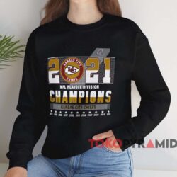 2021 Kansas City Chiefs Nfl Playoff Division Champions Shirt Navy Sweatshirt