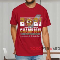 2021 Kansas City Chiefs Nfl Playoff Division Champions Shirt Red T shirt