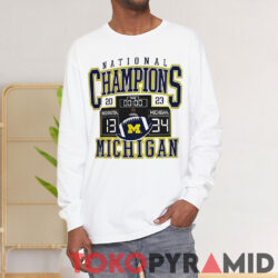 2023 Michigan National Champions Scoreboard Shirt 4 2023 Michigan National Champions Scoreboard Long Sleeve
