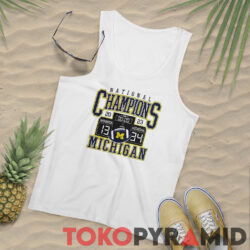 2023 Michigan National Champions Scoreboard Shirt 5 2023 Michigan National Champions Scoreboard Tank Top