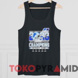 2023 NFC North Division Champions Detroit Lions T-shirt 4 2023 Nfc North Division Champions Detroit Lions T shirt Black TankTop