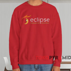2024 Eclipse Through The Eyes Of Nasa Shirt Red Sweatshirt
