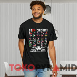 2024 Formula Racing Track Formula Race Formula Car Fan T shirt Black T shirt