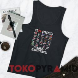 2024 Formula Racing Track Formula Race Fan T-Shirt 4 2024 Formula Racing Track Formula Race Formula Car Fan T shirt Black TankTop