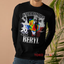 2024 Hurricane Beryl Texas Long sleeved