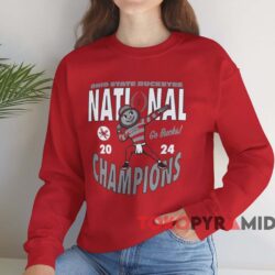 2024 National Champions Ohio State Buckeyes Shirt 3 2024 National Champions Ohio State Buckeyes Shirt Red Sweatshirt