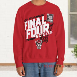 2024 NC State Wolfpack Final Four Shirt 3 2024 Nc State Wolfpack Final Four Red Sweatshirt