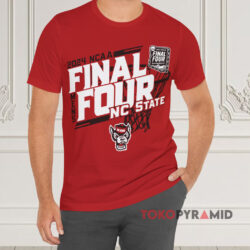 2024 Nc State Wolfpack Final Four red T shirt