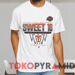 2024 Ncaa Division I Men’s Basketball Tennessee Volunteers The Road To Phoenix Shirt White T shirt