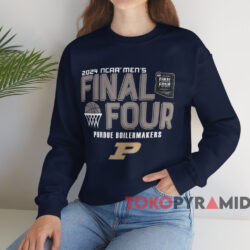 2024 NCAA Men’s Basketball March Madness Purdue Boilermakers Final Four Shirt 3 2024 Ncaa Men’s Basketball March Madness Purdue Boilermakers Final Four Shirt Navy Sweatshirt