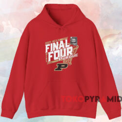 2024 Ncaa Purdue Boilermakers Final Four Shirt Red Hoodie