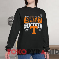 2024 NCAA Tennessee Volunteers Sweet 16 Shirt 3 2024 Ncaa Tennessee Volunteers Sweet 16 Shirt Black Sweatshirt