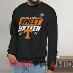 2024 NCAA Tennessee Volunteers Sweet 16 Shirt 4 2024 Ncaa Tennessee Volunteers Sweet 16 Shirt Black Sweatshirt