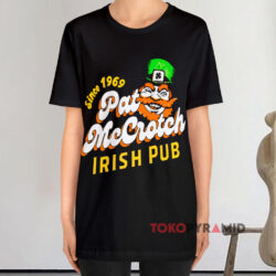2024 Pat Mccrotch Irish Pub Since 1969 Black T shirt