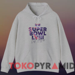 2024 Super Sunday Bowl Lviii Las Vegas Shirt Grey Hoodie