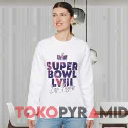 2024 Super Sunday Bowl Lviii Las Vegas Shirt White Sweatshirt