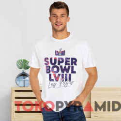 2024 Super Sunday Bowl Lviii Las Vegas Shirt White T shirt