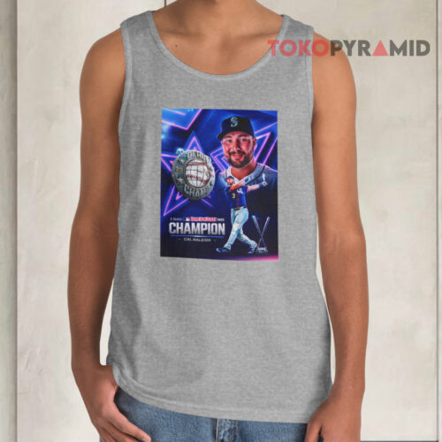 2025 Cal Raleigh Home Run Derby Champion Poster Tank Top 2025 Cal Raleigh Home Run Derby Champion Poster Tank Top