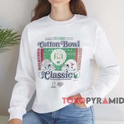 2025 Cotton Bowl Ohio State Buckeyes Vs Texas Longhorns Shirt 3 2025 Cotton Bowl Ohio State Buckeyes Vs Texas Longhorns Shirt White Sweatshirt