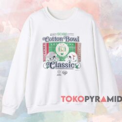 2025 Cotton Bowl Ohio State Buckeyes Vs Texas Longhorns Shirt 4 2025 Cotton Bowl Ohio State Buckeyes Vs Texas Longhorns Shirt White Sweatshirt