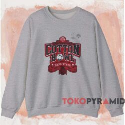 2025 Goodyear Cotton Bowl Ohio State Shirt 3 2025 Goodyear Cotton Bowl Ohio State Shirt Grey Sweatshirt