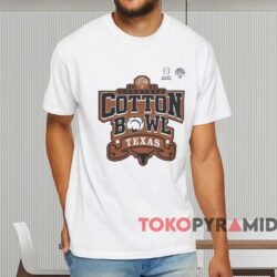 2025 Goodyear Cotton Bowl Texas Longhorns Shirt White T shirt
