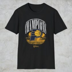 2025 Indiana Pacers Eastern Conference Champions Box Out Shirt Black T shirt