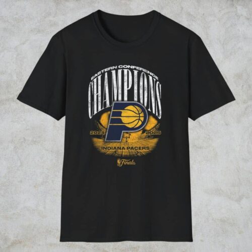 2025 Indiana Pacers Eastern Conference Champions Box Out Shirt Black T shirt
