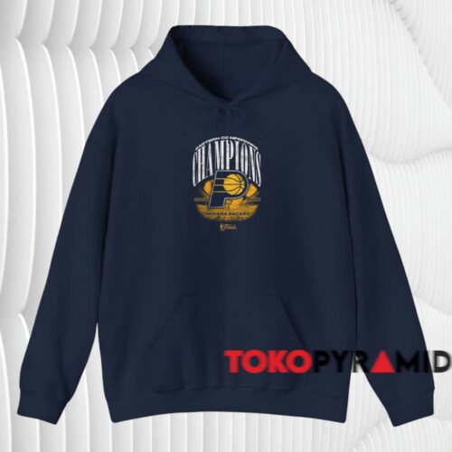 2025 Indiana Pacers Eastern Conference Champions Box Out Shirt Navy Hoodie