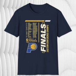 2025 Indiana Pacers Eastern Conference Finals Champs Roster Shirt Navy T shirt