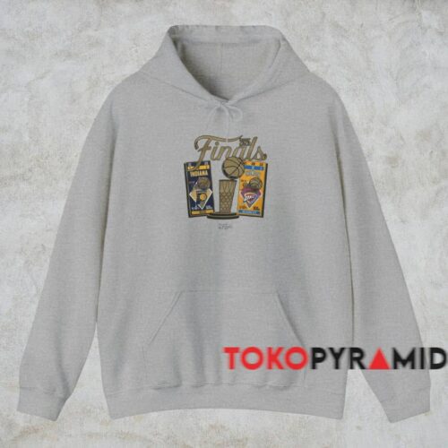 2025 Indiana Pacers Vs Oklahoma City Thunder Stadium Shirt Grey Hoodie 2025 Indiana Pacers Vs Oklahoma City Thunder Stadium Shirt Grey Hoodie