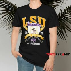 2025 Lsu Geauxmaha College World Series Shirt Black T shirt