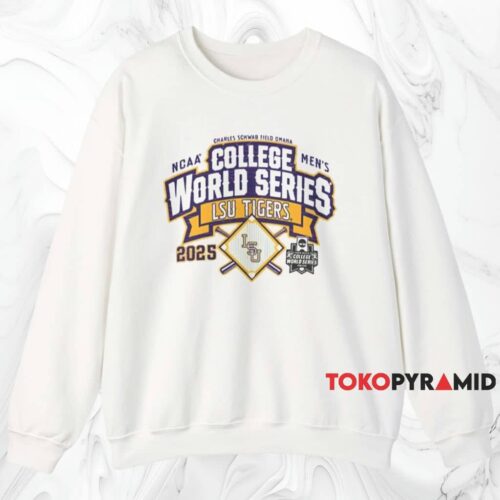 2025 Lsu Tigers College World Series Geauxmaha Shirt White Sweatshirt 2025 Lsu Tigers College World Series Geauxmaha Shirt White Sweatshirt