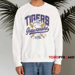 2025 LSU Tigers Geauxmaha Baseball Shirt 3 2025 Lsu Tigers Geauxmaha Baseball Shirt White Sweatshirt