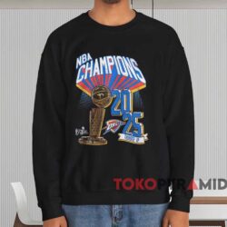 2025 NBA Finals Champions OKC Thunder Battle Tested Shirt 4 2025 Nba Finals Champions Okc Thunder Battle Tested Shirt Black Sweatshirt