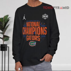 2025 NCAA Basketball National Champions Florida Gators Shirt 4 2025 Ncaa Basketball National Champions Florida Gators Long sleeved