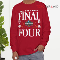 2025 NCAA Men's Basketball Tournament March Madness Final Four Jump Shot Shirt 4 2025 Ncaa Men's Basketball Tournament March Madness Final Four Jump Shot Long sleeved