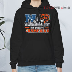 2025 Nfc North Champions Chicago Bears Hoodie