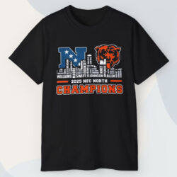 2025 Nfc North Champions Chicago Bears T shirt