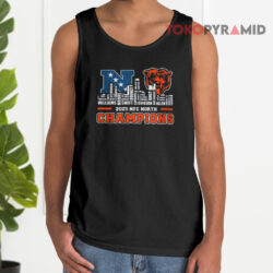2025 Nfc North Champions Chicago Bears Tank Top