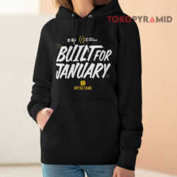 2025 Notre Dame Ncg Bound Built For January Hoodie