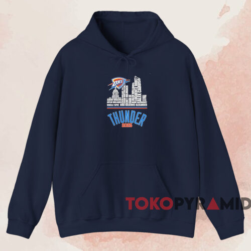 2025 Okc Thunder Built For Thunder Shirt Navy Hoodie 2025 Okc Thunder Built For Thunder Shirt Navy Hoodie